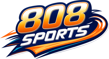808 sports নীল প্রযুক্তি লোগো